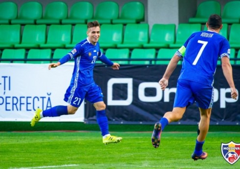 Moldovalı futbolçu: "Azərbaycan millisi ilə oyunu səbirsizliklə gözləyirik"