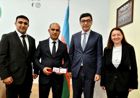 Naxçıvan Güləş Federasiyasının sədri fəxri ada layiq görülüb