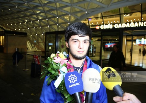 Nurəddin Novruzov: "Həyəcanlı deyildim, rahat şəkildə güləşdim"