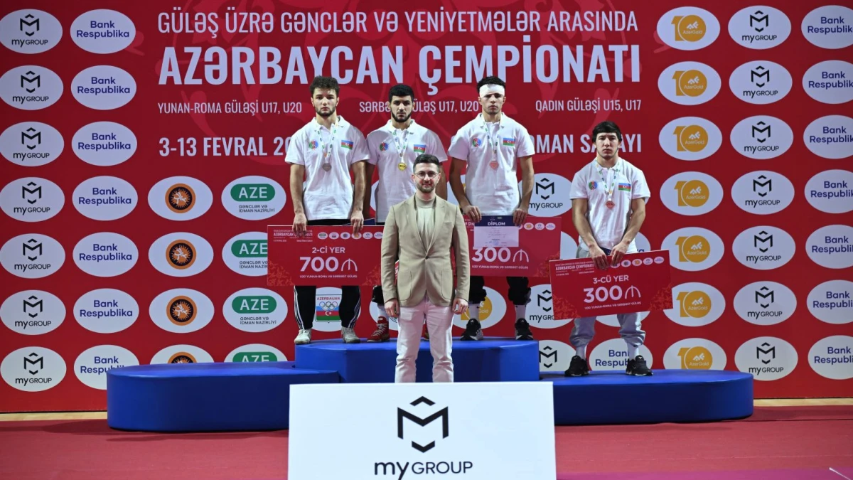 Ölkə çempionatında yunan-Roma güləşi üzrə yarışlar yekunlaşıb