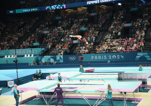 Paris-2024: Azərbaycan gimnastı mübarizəyə başlayıb