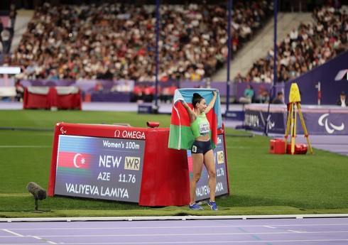 Paris-2024: Azərbaycan paraatleti yeni dünya rekordu müəyyənləşdirərək qızıl medal qazanıb