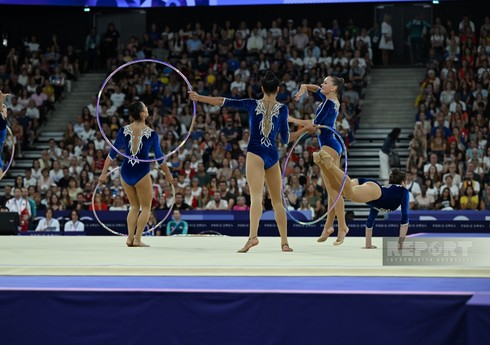 Paris-2024: Azərbaycanın bədii gimnastika üzrə qrup hərəkətləri komandasının ilk cəhddən sonra mövqeyi bəlli olub - YENİLƏNİB