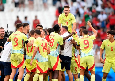 Paris-2024: İspaniyanın futbol millisi çempion olub