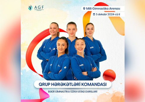 Paris-2024-ün finalçıları Bakıda bədii gimnastika üzrə ustad dərsləri keçəcəklər