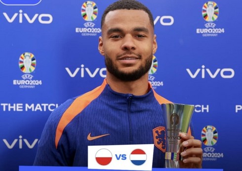 Polşa - Niderland matçının ən yaxşı futbolçusu müəyyənləşib