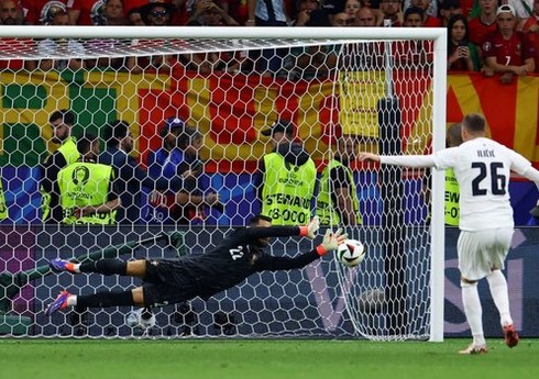 Portuqaliya - Sloveniya görüşünün ən yaxşı futbolçusu açıqlanıb