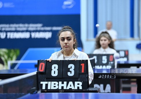 Protezlə təmin edilən müharibə veteranları arasında stolüstü tennis yarışı keçirilib