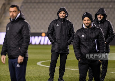 "Qarabağ" "Gent"lə oyun öncəsi son məşqə çıxıb