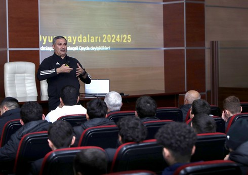 "Qarabağ"ın akademiyasının komandaları üçün seminar təşkil olunub