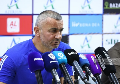"Qarabağ"ın baş məşqçisi: Yarımmüdafiə və hücum xəttinə yeni futbolçular transfer etmək istəyirik