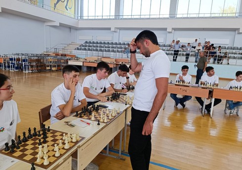 Qaxda Heydər Əliyevin 100 illik yubileyinə həsr olunan şahmat tədbiri keçirilib