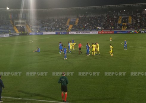 Qazaxıstan yığması Azərbaycanla oyunda azlıqda qalıb