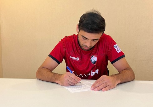 "Qəbələ" Azərbaycan millisinin sabiq futbolçusu ilə müqavilə imzalayıb