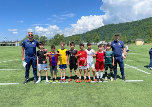“Qəbələ” Futbol Akademiyasının yay seçimlərinin birinci mərhələsi başa çatıb