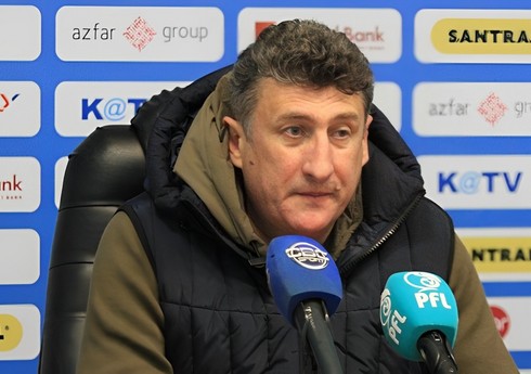 "Qəbələ"nin baş məşqçisi: "Yevlax şəhər stadionunda futbol oynamaq olmaz"
