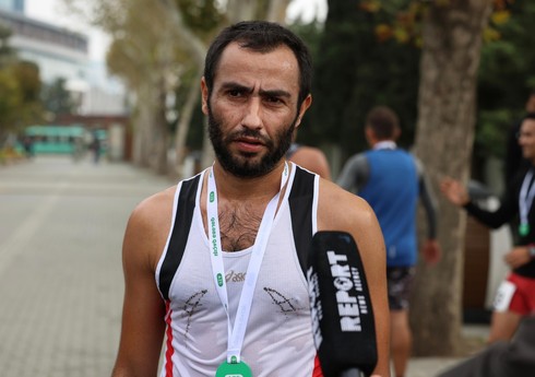 "Qələbə qaçışı"nın qalibi: "11 ildən çoxdur uzun məsafəyə qaçış ilə məşğul oluram"