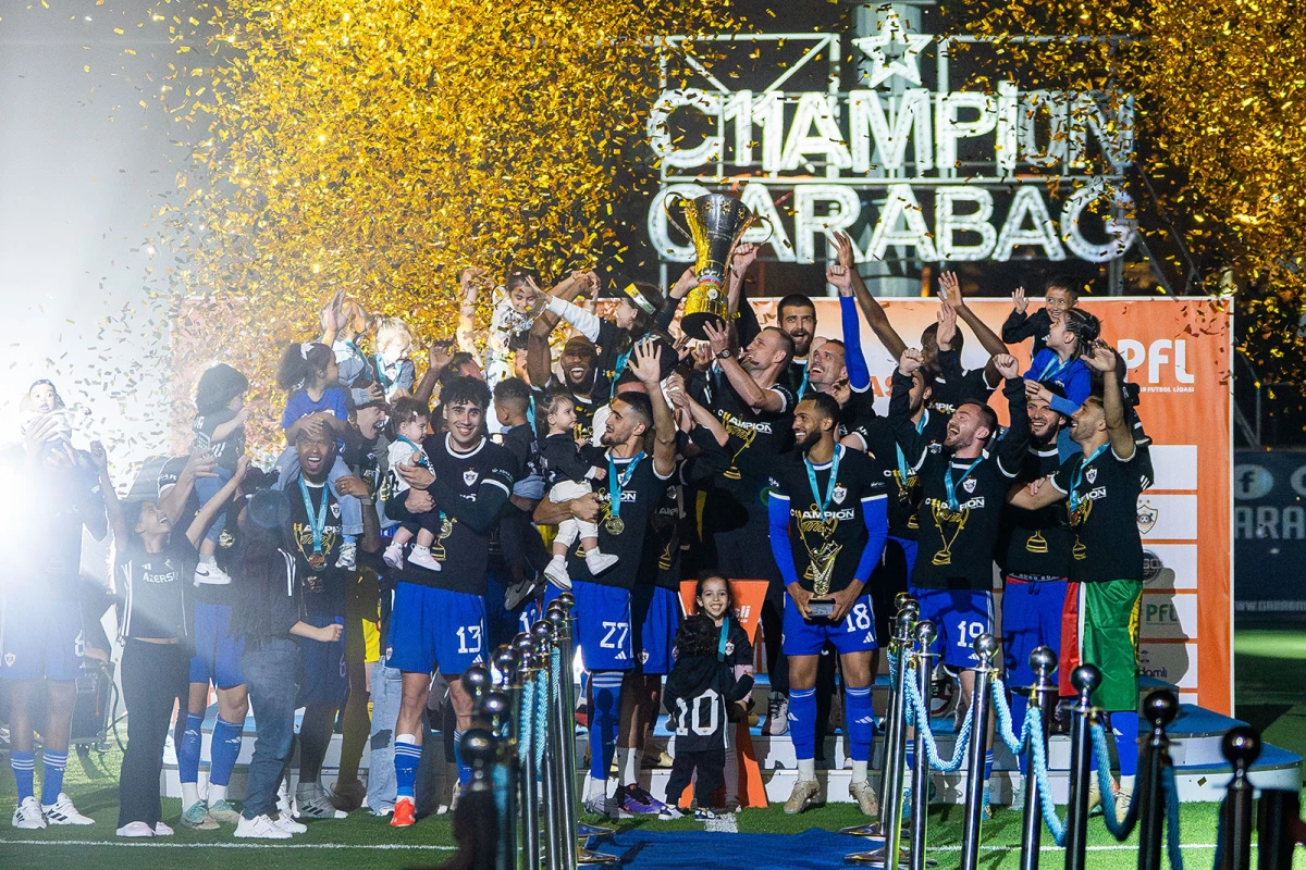 Qızıl medallar və kubok bu tarixdə "Qarabağ"a təqdim ediləcək