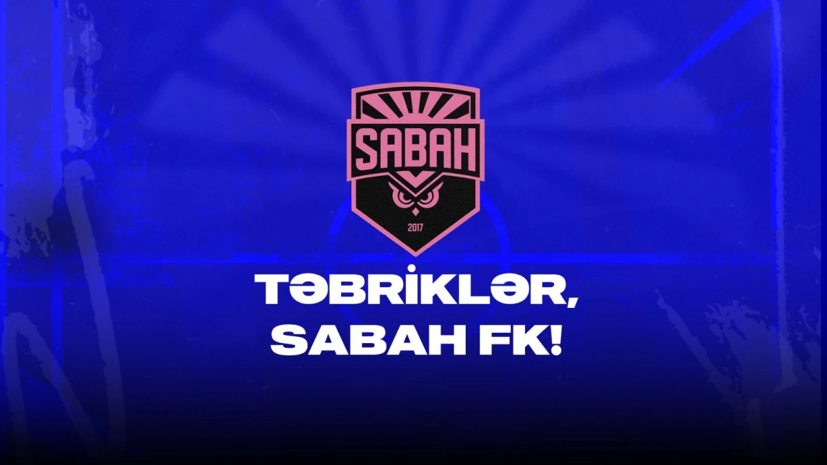 "Qarabağ"dan "Sabah"a TƏBRİK