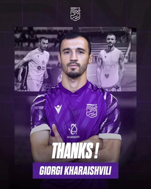 "Sumqayıt" Giorgi Karaişvili ilə yollarını ayırıb
