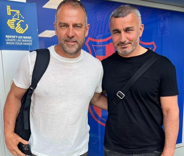 Qurban Qurbanov “Barselona”nın düşərgəsini ziyarət edib