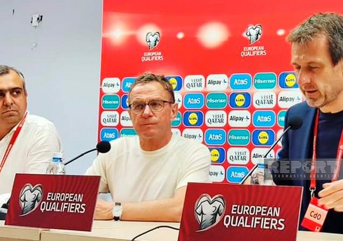 Ralf Ranqnik: "Azərbaycan millisinin nəyə qadir olduğunu bilirdik"