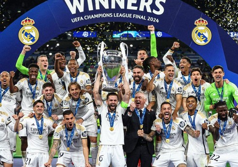 “Real Madrid” 15-ci dəfə Çempionlar Liqasının qalibi olub