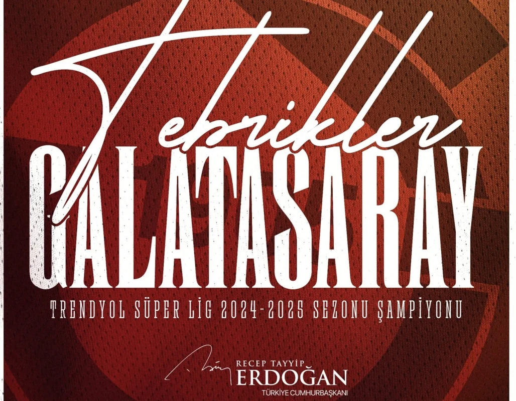 Rəcəb Tayyip Ərdoğan “Qalatasaray”ı təbrik etdi