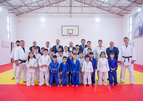 Rəşad Nəbiyev Ağstafadakı cüdo təlim mərkəzinə baxış keçirib