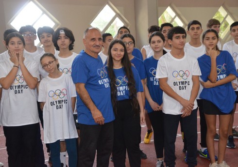 Respublika Olimpiya Mərkəzində Beynəlxalq “Olimpiya Günü” tədbiri keçirilib  ​
