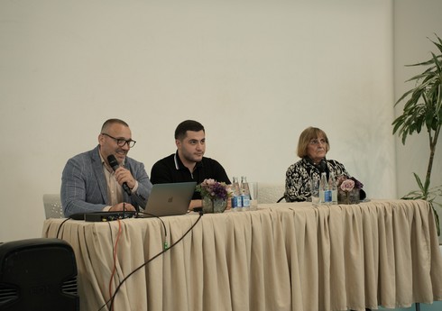 Serbiya Gimnastika Federasiyasının prezidenti Bakıda "ustad dərsi" keçib