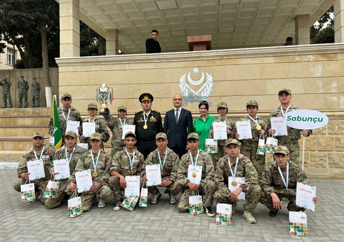 "Şahin" hərbi-idman oyununun Bakı şəhəri üzrə zona mərhələsi keçirilib