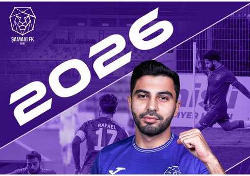 "Şamaxı"nın müdafiəçisi birillik yeni sözləşmə imzalayıb