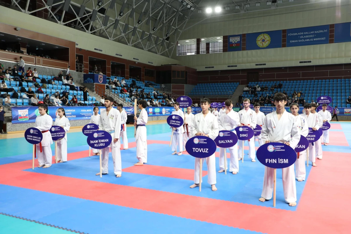 Şəhidlərin xatirəsinə həsr olunmuş karate üzrə reytinq turniri keçirilib