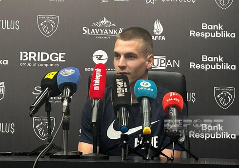 Sloveniya klubunun futbolçusu: "Həm fiziki, həm də taktiki cəhətdən "Sabah"la oyuna  hazırıq"