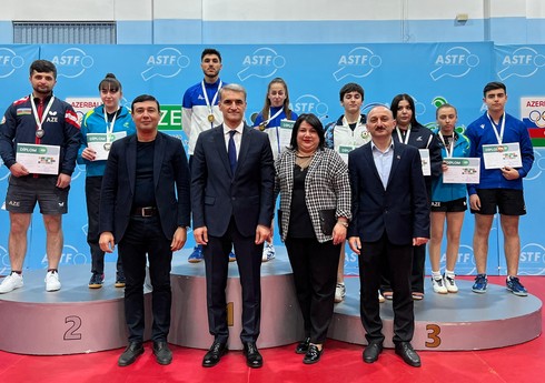 Stolüstü tennis üzrə Azərbaycan çempionları müəyyənləşib