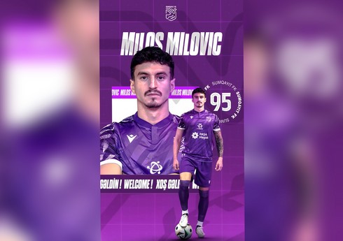 “Sumqayıt” daha bir futbolçu ilə müqavilə imzalayıb