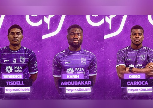 "Sumqayıt" komandası 3 legioneri ilə vidalaşıb