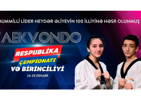 Taekvondo üzrə Azərbaycan birincilikləri və çempionatı keçiriləcək