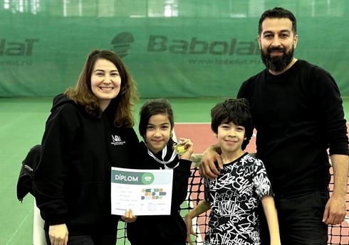 Tanınmış şahmatçının qızı tennis üzrə Azərbaycan çempionu olub