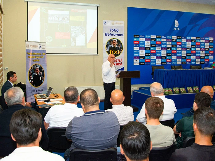 “Tofiq Bəhramov – 100: Ədalətli Oyun İrsi” seminarı keçirilib - FOTO