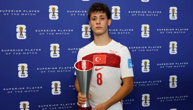 Türkiyə-ABŞ matçının ən yaxşı oyunçusu: Arda Güler