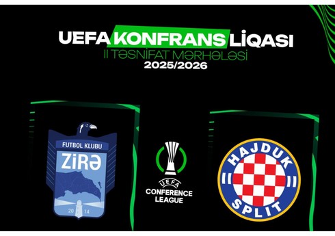 UEFA Konfrans Liqası: “Zirə” - "Hayduk” oyununun hakimləri müəyyənləşib