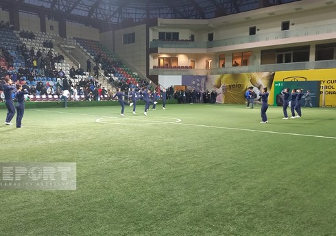 Ulu Öndərin xatirəsinə həsr olunan minifutbol turnirinin açılış mərasimi keçirilib