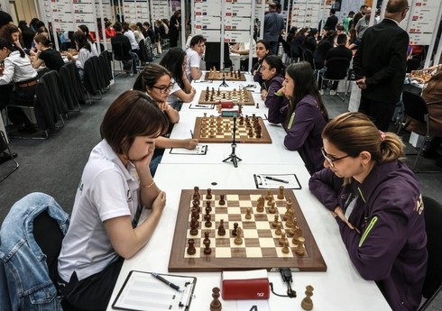 Ümumdünya Şahmat Olimpiadası: Azərbaycanın qadınlardan ibarət millisi üçüncü qələbəsini qazanıb