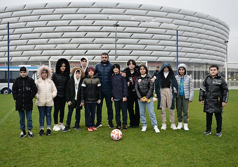Ümumdünya Uşaq Hüquqları Gününə həsr edilmiş futbol tədbiri keçirilib