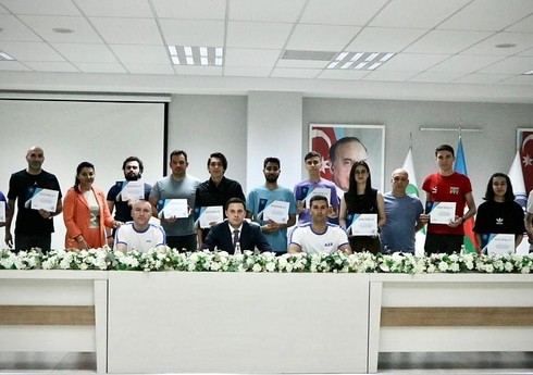 Voleybol statistləri üçün sertifikatlar təqdim olunub