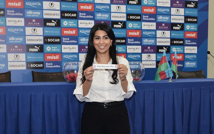 Yüksək Qızlar Liqasında yeni mövsümün püşkü atılıb - FOTO