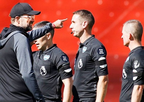 Yurgen Kloppu təhqir edən baş hakim cəzalanıb