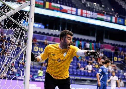 “Zirə” minifutbol klubunun qapıçısı: “Ümid edirəm ki, qızıl medalları biz qazanacağıq”